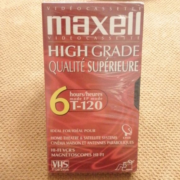 🎬⭐Maxwell Video Cassette 📹VHS - Picture 1 of 4